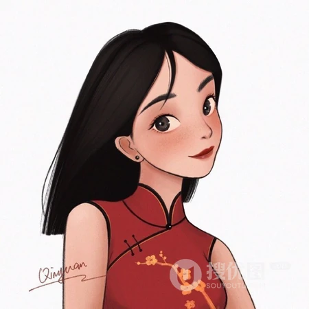 各种发型和衣服的好看迪士尼公主卡通头像图片