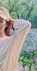 李兰迪小树林清新唯美照片