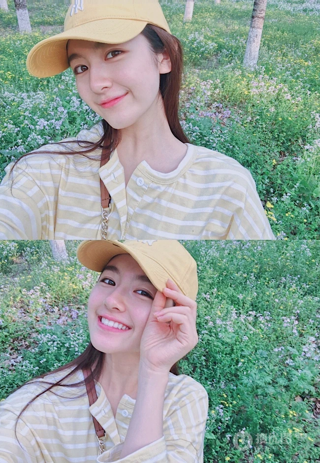 李兰迪小树林清新唯美照片