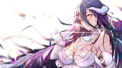 性感的二次元大胸美女插画壁纸图片