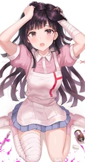 各式各样的二次元超短裙动漫气质女生，少女人物插画图片集