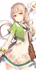 各式各样的二次元超短裙动漫气质女生，少女人物插画图片集