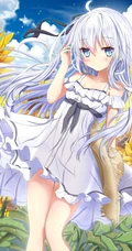 各式各样的二次元超短裙动漫气质女生，少女人物插画图片集