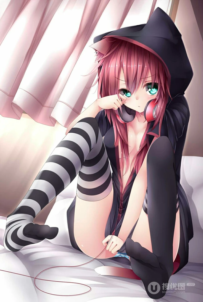 各式各样的二次元超短裙动漫气质女生，少女人物插画图片集