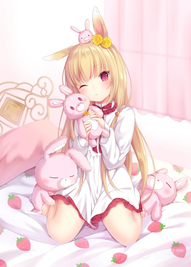 各式各样的二次元超短裙动漫气质女生，少女人物插画图片集