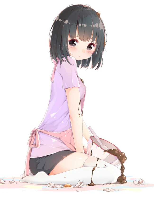 清凉夏日气质二次元热裤，短裤动漫女生甜心插画图片合集