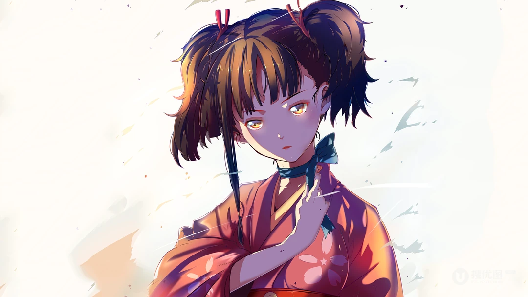 动漫&ldquo;甲铁城的卡巴内瑞&rdquo;人物插画高清壁纸