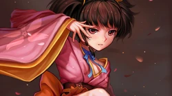 动漫&ldquo;甲铁城的卡巴内瑞&rdquo;人物插画高清壁纸
