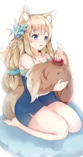 5月9日简洁手绘的二次元少女手机壁纸合集推荐