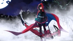美国动漫RWBY拿着死神镰刀的女人物手机壁纸