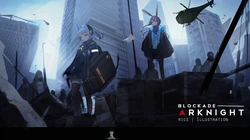 动漫&ldquo;明日方舟&rdquo;带兔耳朵的女角色个人桌面壁纸