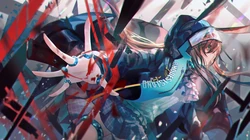 明日方舟女人物比基尼等创意手绘插画动漫壁纸下载