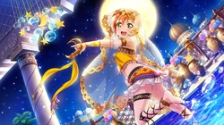 炫彩画面的日漫女人物插画壁纸，让桌面靓丽起来