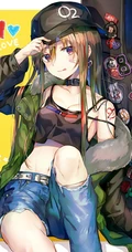二次元酷，美，萌少女插画手绘图集，P站画师 ふわり作品集