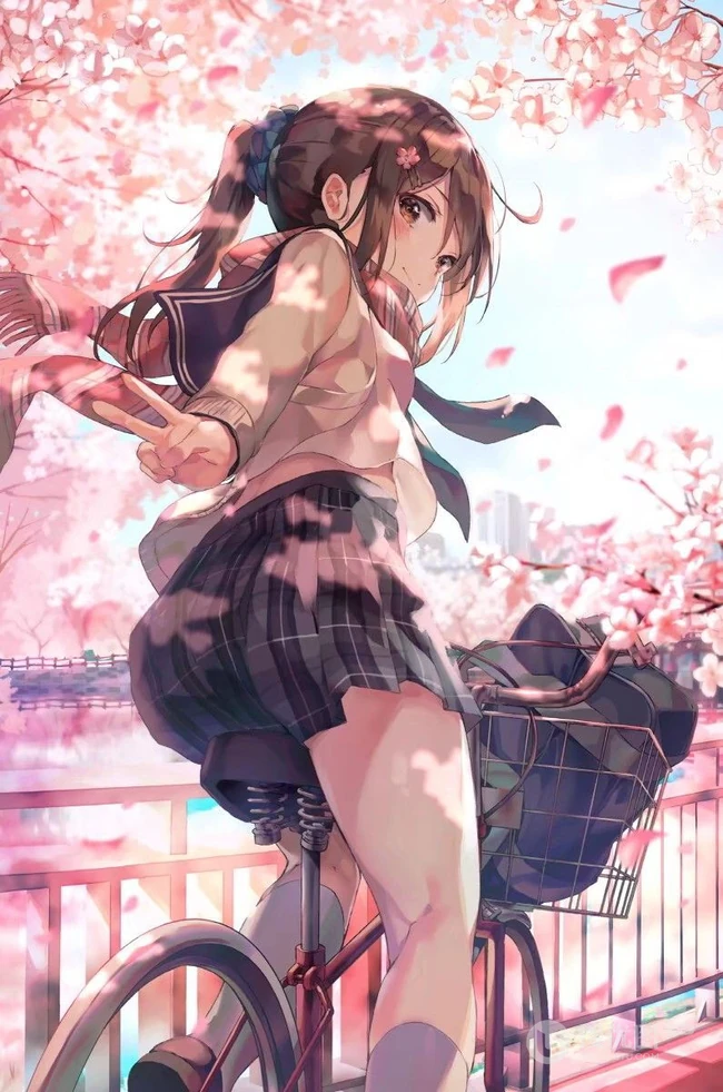 二次元酷，美，萌少女插画手绘图集，P站画师 ふわり作品集