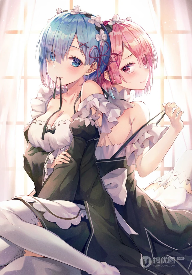 二次元酷，美，萌少女插画手绘图集，P站画师 ふわり作品集