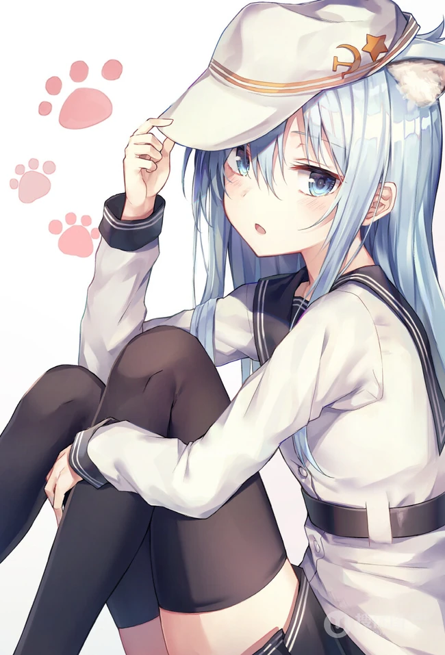 二次元酷，美，萌少女插画手绘图集，P站画师 ふわり作品集