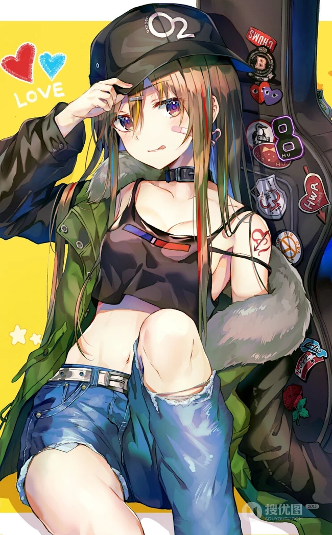 二次元酷，美，萌少女插画手绘图集，P站画师 ふわり作品集