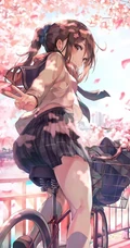 二次元酷，美，萌少女插画手绘图集，P站画师 ふわり作品集