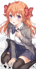 二次元酷，美，萌少女插画手绘图集，P站画师 ふわり作品集