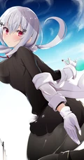 穿各种袜子袜装的二次元动漫线条感妹子插画图片合集