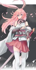动漫手游《崩坏3》人物角色八重樱各种风格CG插画手绘多图图集