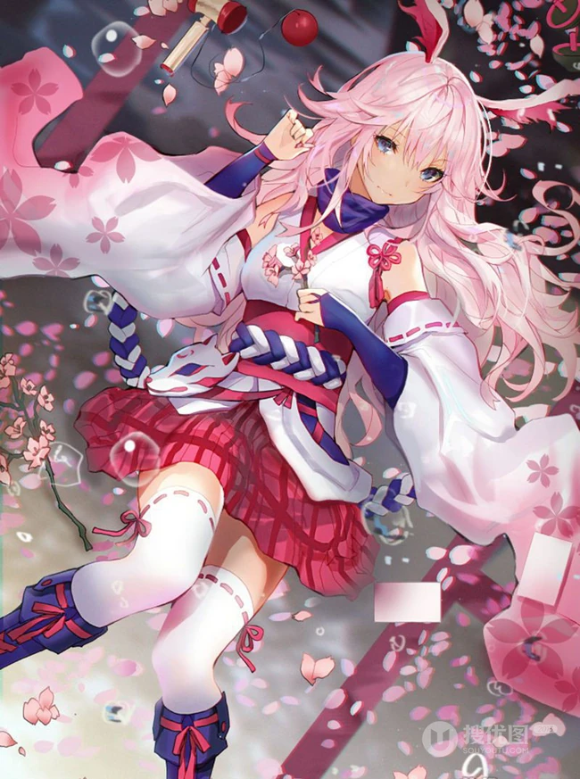 动漫手游《崩坏3》人物角色八重樱各种风格CG插画手绘多图图集