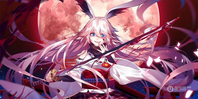 动漫手游《崩坏3》人物角色八重樱各种风格CG插画手绘多图图集