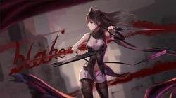 美国动画&ldquo;RWBY&rdquo;女主角创意酷插画手机壁纸