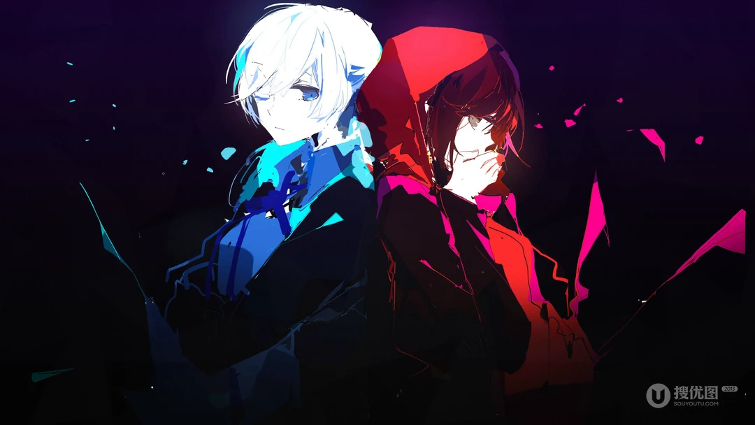 美国动画&ldquo;RWBY&rdquo;女主角创意酷插画手机壁纸