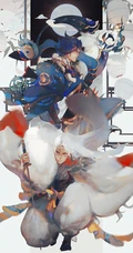 英式风格的浪漫爱情，新晋插画漫画家眠狼手绘情侣美图