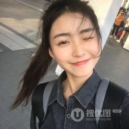 清新有氧的活力女生微信真人头像图片