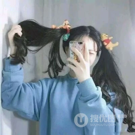 不爱也罢，反正我已经习惯了，长发个性的少女微信头像5月11日更新推荐
