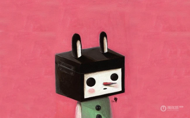 可爱的拟人动物卡通插画，韩国80后艺术家Kim Hana绘画作品 第7张