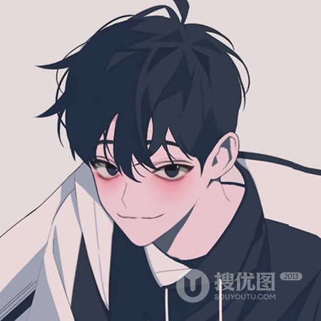 动漫男头像，手绘酷男生动漫人物QQ头像