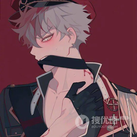 动漫男头像，手绘酷男生动漫人物QQ头像