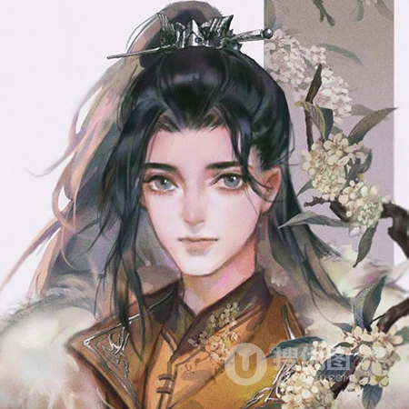 手绘古代侠客，豪杰，美男等QQ男人头像