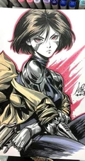 漫画大师笔下马克笔手绘图片，一些经典的动漫漫画女性人物