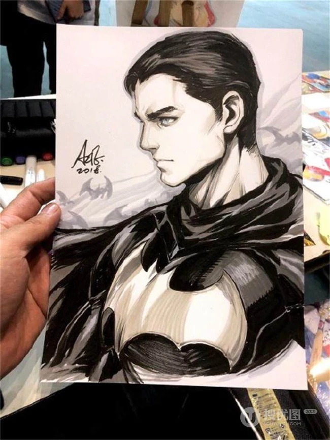 漫画大师笔下马克笔手绘图片，一些经典的动漫漫画女性人物