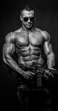 体格健壮，肌肉明显，那些帅气的外国，欧美肌肉男图片