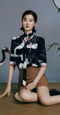 哈尔滨女明星乔欣诠释优雅古典丽人风采写真图片