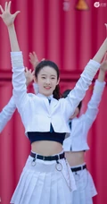 青春少女张艺凡活力满满生活照，训练照，舞台照写真图片
