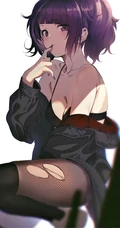 性感无比的动漫美女短裤劈叉帅气登场等手机壁纸套图