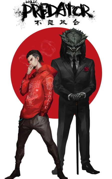不良人漫画手机壁纸，看过穿西服的铁血战士吗？