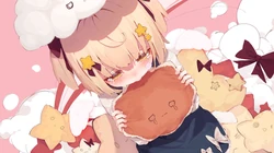 粉色少女心美女动漫插画5月13日推荐二
