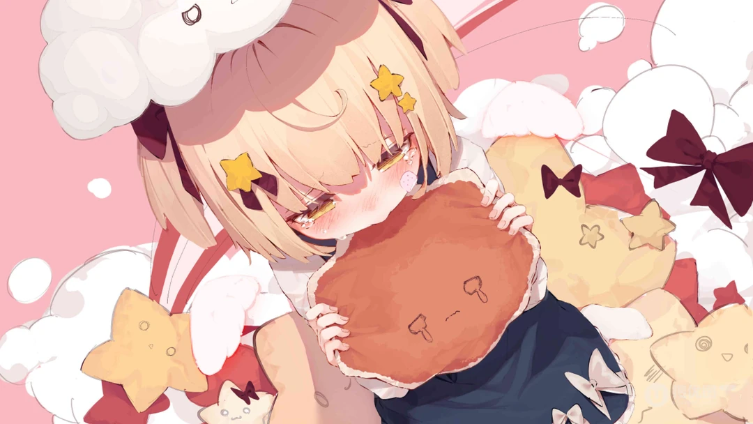 粉色少女心美女动漫插画5月13日推荐二