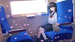 粉色少女心美女动漫插画5月13日推荐二
