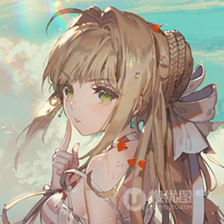 红色瞳孔动漫人物插画酷头像
