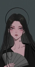 可做头像的暗黑系12星座手绘动漫女生，适合霸气冷酷高冷无情女孩