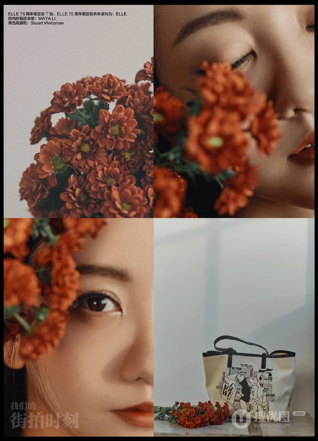 杨蓉气质时髦连衣裙套装杂志写真图片